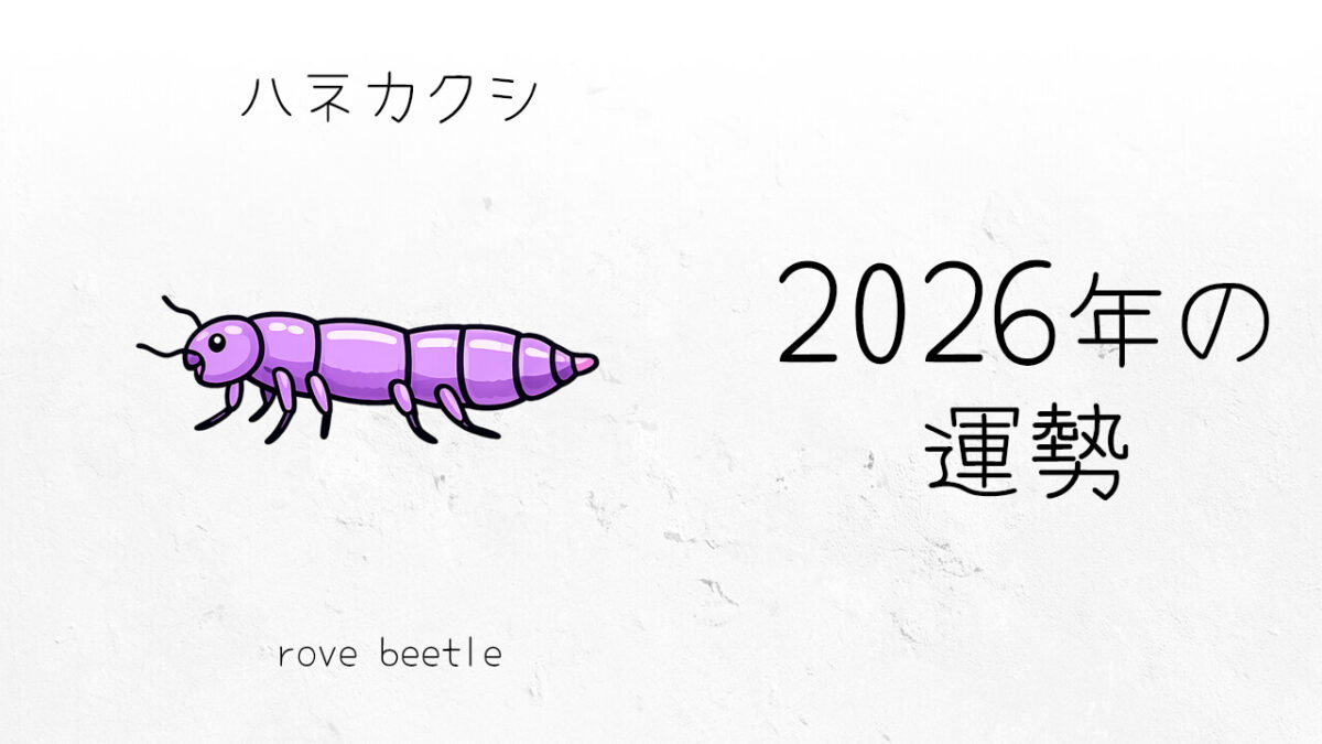 ハネカクシ：2026年運勢レポート