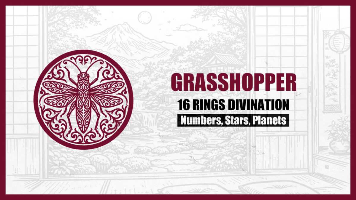 16 Rings Divination: The Basic Personality of the “GRASSHOPPER” Type