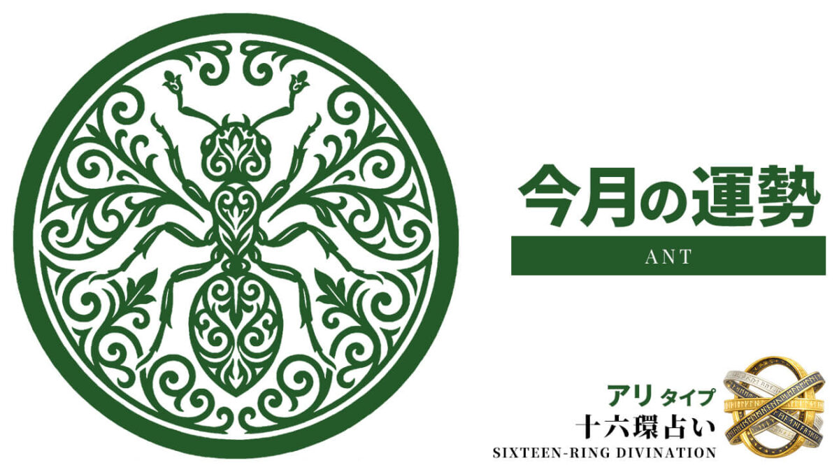 アリ：2026年8月の運勢レポート