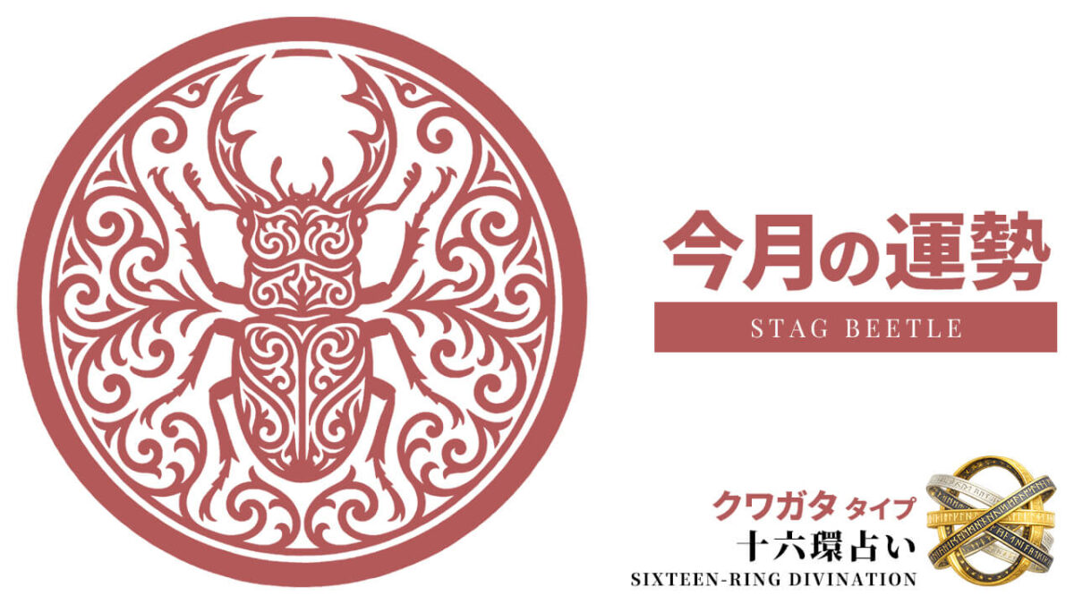 クワガタ：2026年8月の運勢レポート