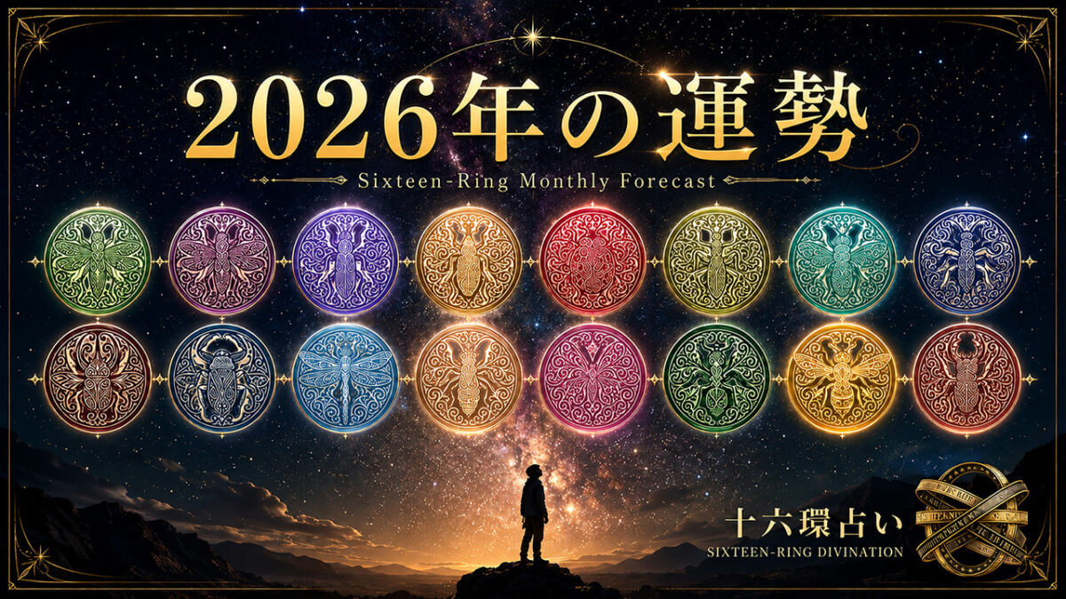 十六環占い：2026年の運勢レポートを公開しました