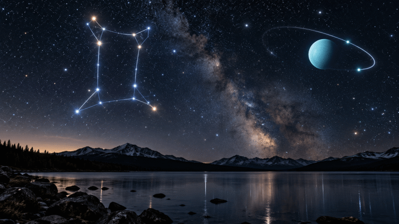 2026年9月11日：天王星が双子座で逆行開始！これまでの変化の中で本当に望む未来を選び直す時間