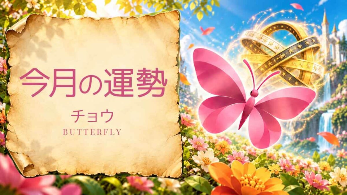 チョウ：2026年10月の運勢レポート