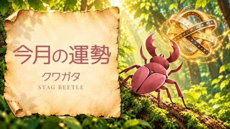 クワガタ：2026年11月の運勢レポート