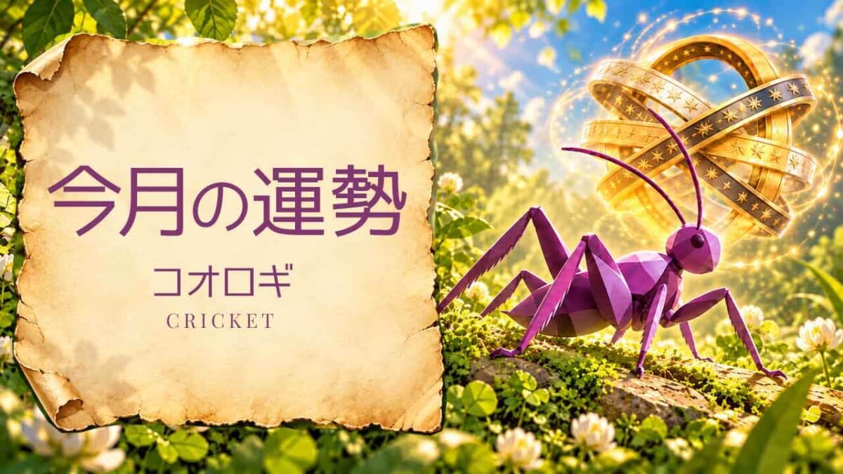 コオロギ：2026年11月の運勢レポート
