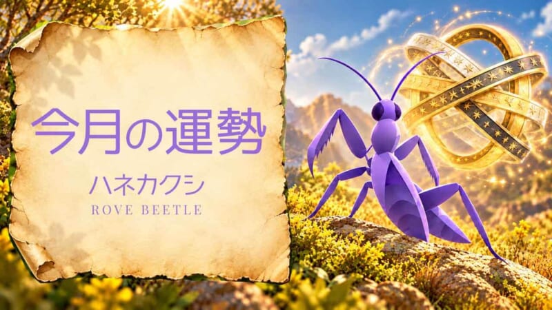 ハネカクシ：2026年11月の運勢レポート