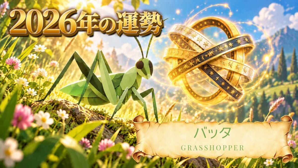 バッタ：2026年運勢レポート