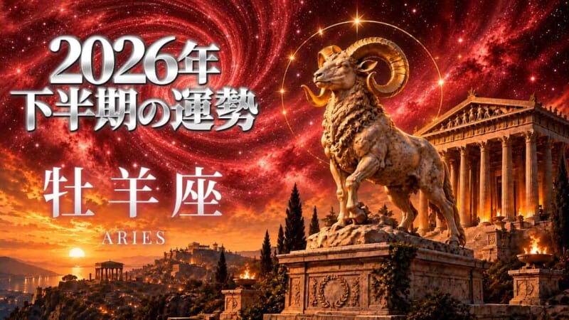 牡羊座：2026年下半期の運勢レポート