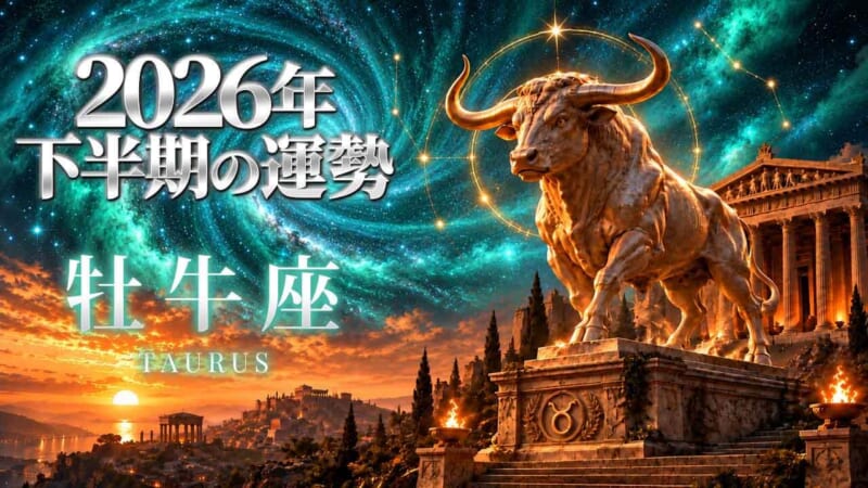牡牛座：2026年下半期の運勢レポート
