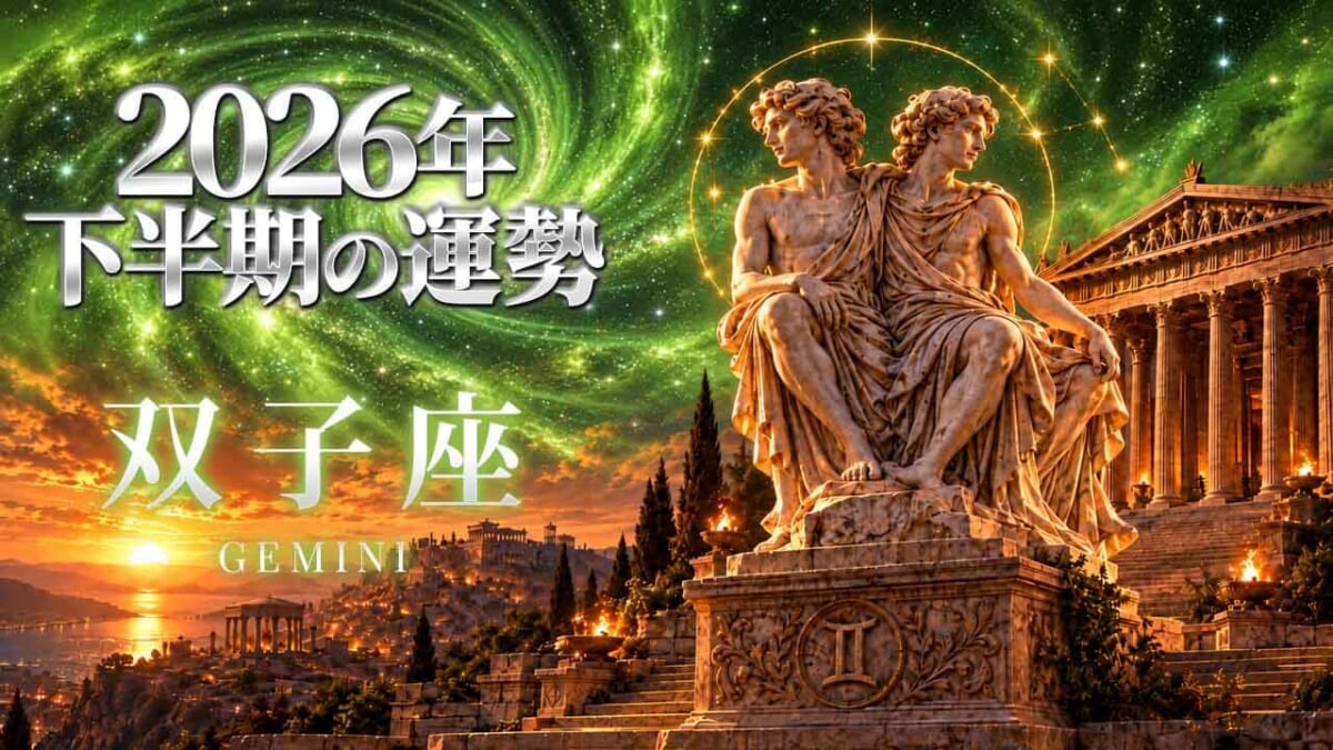 双子座:2026年下半期の運勢レポート