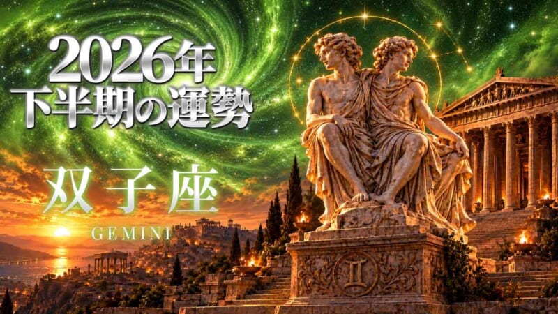 双子座：2026年下半期の運勢レポート