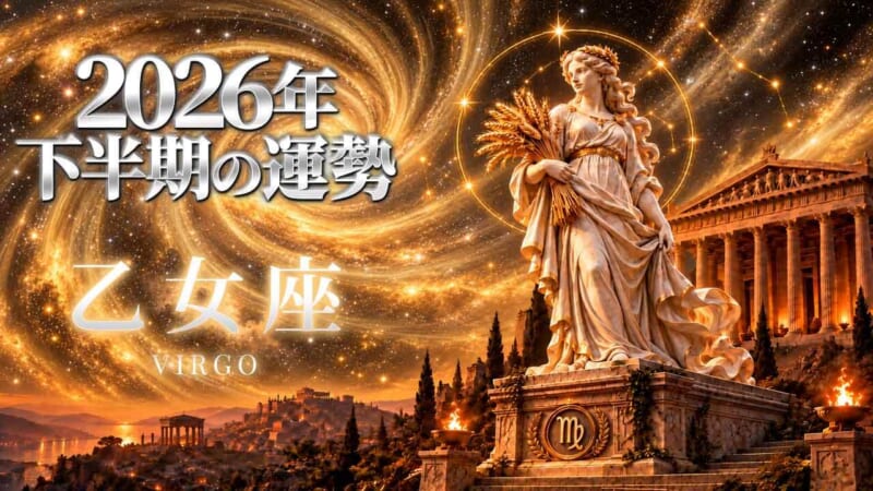 乙女座：2026年下半期の運勢レポート
