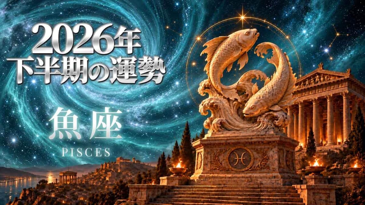 魚座：2026年下半期の運勢レポート