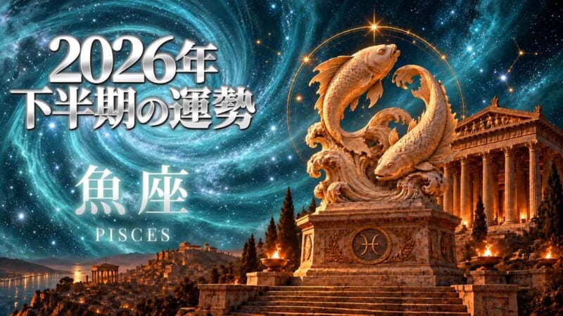 魚座：2026年下半期の運勢レポート