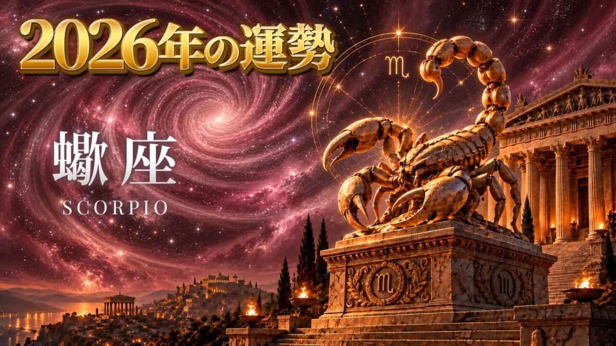 蠍座：2026年運勢レポート