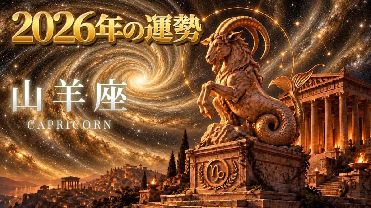 山羊座:2026年運勢レポート